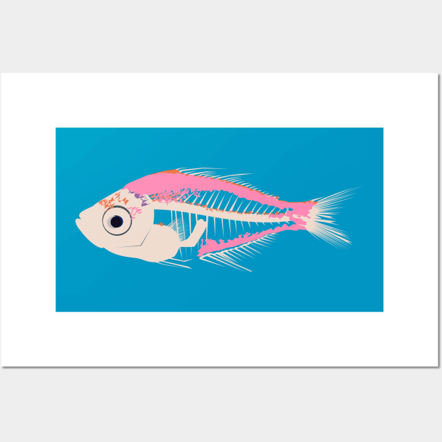 Indian Glassy Fish Wall Art by stargatedalek